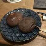 やき鶏 『おお川』 - 汁だく椎茸