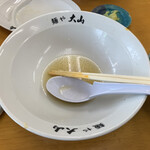 青竹手打ちラーメン 麺や 大山 - 
