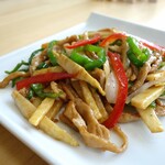 中華ダイニング SCENT - 真備たけのこのチンジャオロース