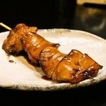 鶏嘉 - 2014.2 白レバー串（150円）