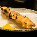 鶏嘉 - 2014.2 ぼんじり串（200円）