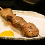 鶏嘉 - 2014.2 ハツ串（150円）