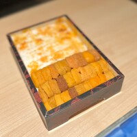 銀座 ちかみつ 六丁目 - 厳選和牛 雲丹ユッケドッグ〜淡雪白〜