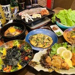虎のこ - 料理写真:虎のこ韓国コース