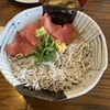 Shirasuya - 三色丼　1,200円　(生シラス抜き)子供の注文です。