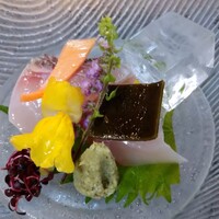 料亭 香梅咲 - お造り タイとそい