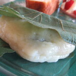 壱弐参 CAFE - 5月5日で子どもの日なので、柏餅を手作りしたそうです