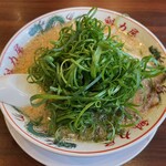 ラーメン魁力屋 - 料理写真:焼きめし定食(焼きめし(小)+九条ネギラーメン)