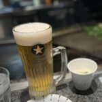 Miduno - ★サッポロ 生ビールと山芋の漬物(さっぱり)