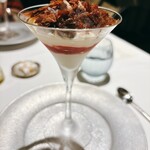 ラ ペ - 苺のパフェ