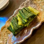 東都庵 - からし菜漬