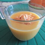 壱弐参 CAFE - 新じゃがとかぼちゃのポタージュ