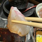 夢向船 - 大好きな鯛から食べます