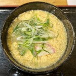 大正庵 - 玉子とじうどん ¥780