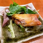 惣菜 ふじやま - 北京ダック風春巻き　揚げ物は総じて旨い