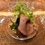 肉割烹 肉かぶく - 料理写真:藁（ワラ）で燻した和牛タンのコンフィと焼き野菜