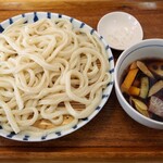 teuchiudommatsuna - 野菜鳥肉汁うどん（大）