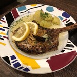 創作ダイニング アタラッシア - オススメ骨付豚ロース香草グリル　1,100円