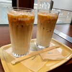 ドトールコーヒーショップ - アイスカフェラテM