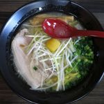 ら組 - 牛骨ラーメンのアップ