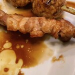 Yakitoriya Sumire - 食べかけですみません〜焼き鳥美味しいです