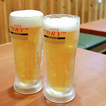 Honetsuki Dori Izakaya Wantsuu - 生ビール