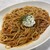 オリーブの丘 - 料理写真:イタリア産リコッタとハーブマリネポークのアラビアータ