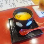 いわ志 - アワビ茶碗蒸し