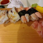 まねき寿し - 追加　ゲソ　カニ