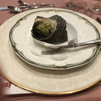 レストラン 門田 - 鮑のオードブル