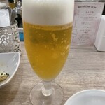 生ビール（380円）