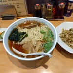 ヒマラヤラーメン - 料理写真:高菜チャーハンセット　ラーメン大盛り1050円