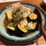創作居酒屋 ごほうび - 茄子と豆腐の揚げ出し　６６０円