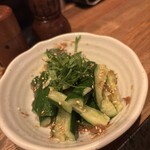 やきとり まさ吉 - 梅きゅうり