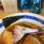 白河手打中華そば 大志 - 部位が異なる柔らかいチャーシュー！部位どこだっけな…