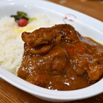 欧風カレー ボンディ - チキンカレー＠税込1,600円│日曜19:02頃訪問→19:32頃着席