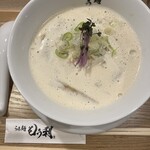 らぁ麺もう利 - 鶏白湯　950円