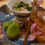 玄斎 - 鹿児島産一寸豆と川津海老の唐揚げ