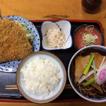 いづみや - 日替わりアジフライ定食800円