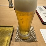青柳 - 生ビール