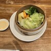 一滴 - 料理写真:せいろ蒸しミニコース(温野菜サラダ)