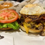 SHOGUN BURGER - ベーコンチーズエッグオニオンバーガー / Onion Bacon Cheese Egg