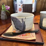 はしもと珈琲館 - 深煎りブレンドコーヒーの器と水の器