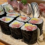 肴や 呉平 - 逸品！トロたく巻き