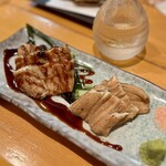 肴や 呉平 - 煮アナゴ一本焼き