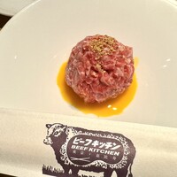ビーフキッチン 恵比寿店 - 合法ユッケ 塩。