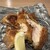 山水草木 - 料理写真:鶏もも焼き（塩）750円