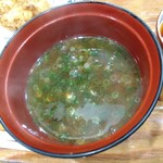 ふぐと沖縄 あら垣 - お味噌汁