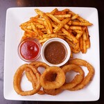 青山Indigo - オニオンリング＆ポテトフライ