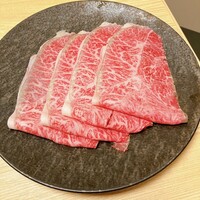 先斗町しゃぶしゃぶすき焼き きらく - 青森県ロース